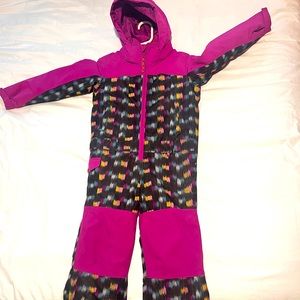 Burton Girls ski or snowboard suit Onesie